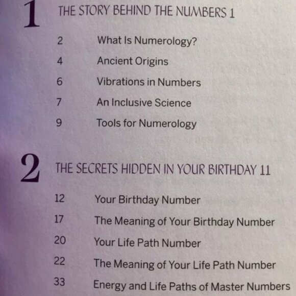 A Beginners Guide To Numerology Book - Picture 4 of 5